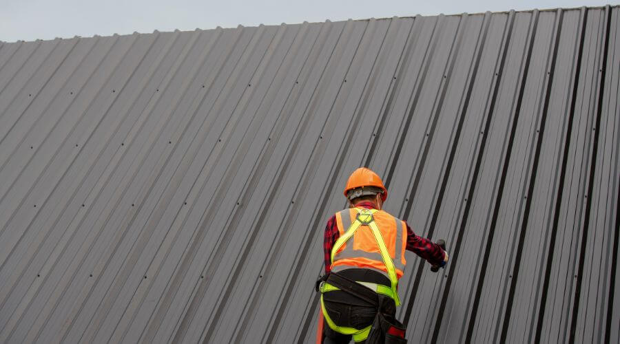 Professional metal roof installation services in Edgeley, ND